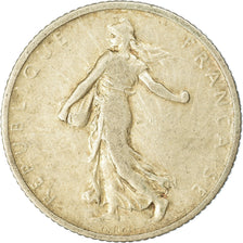Coin, France, Semeuse, Franc, 1906, Paris, VF(30-35), Silver, KM:844.1