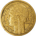 Moneda, Francia, Morlon, 2 Francs, 1935, Paris, BC+, Aluminio - bronce, KM:886