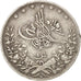 Egypt, Abdul Hamid II, Qirsh, 1884, Misr, AU(50-53), Silver, KM:292