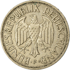 Munten, Federale Duitse Republiek, Mark, 1950, Stuttgart, FR+, Copper-nickel