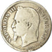 Monnaie, France, Napoleon III, Napoléon III, 2 Francs, 1869, Paris, B+, Argent
