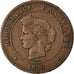 Munten, Frankrijk, Cérès, 5 Centimes, 1896, Paris, ZG+, Bronze, KM:821.1