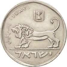 Israel, 5 Lirot, 1980, Berne, AU(50-53), Nickel, KM:102
