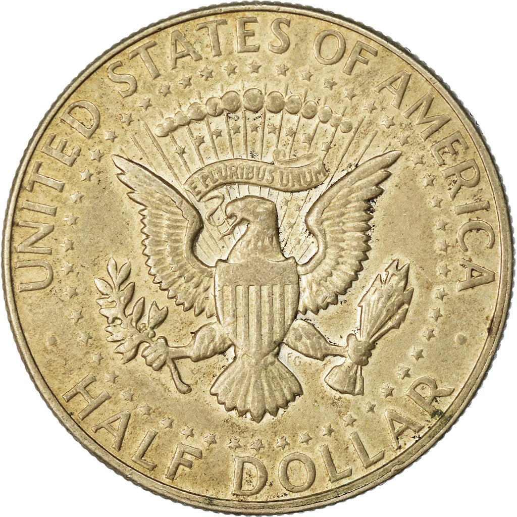 Coin, United States, Kennedy Half Dollar, Half Dollar, 1968, U.S. Mint, Denver