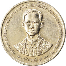 Moneta, Tajlandia, Rama IX, Baht, 1996, AU(55-58), Miedź-Nikiel, KM:330