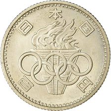 Coin, Japan, Hirohito, 100 Yen, 1964, EF(40-45), Silver, KM:79