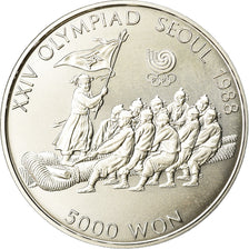 Coin, KOREA-SOUTH, 5000 Won, 1986, FDC, MS(65-70), Silver, KM:55