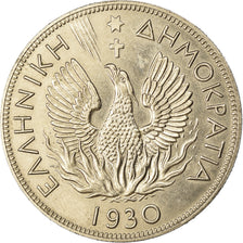 Münze, Griechenland, 5 Drachmai, 1930, SS+, Nickel, KM:71.1