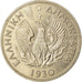 Moneta, Grecja, 5 Drachmai, 1930, AU(50-53), Nikiel, KM:71.1