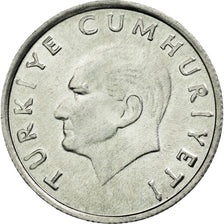 Coin, Turkey, 10 Lira, 1987, MS(60-62), Aluminum, KM:964