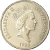Moneda, Nueva Zelanda, Elizabeth II, 50 Cents, 1988, MBC, Cobre - níquel, KM:63