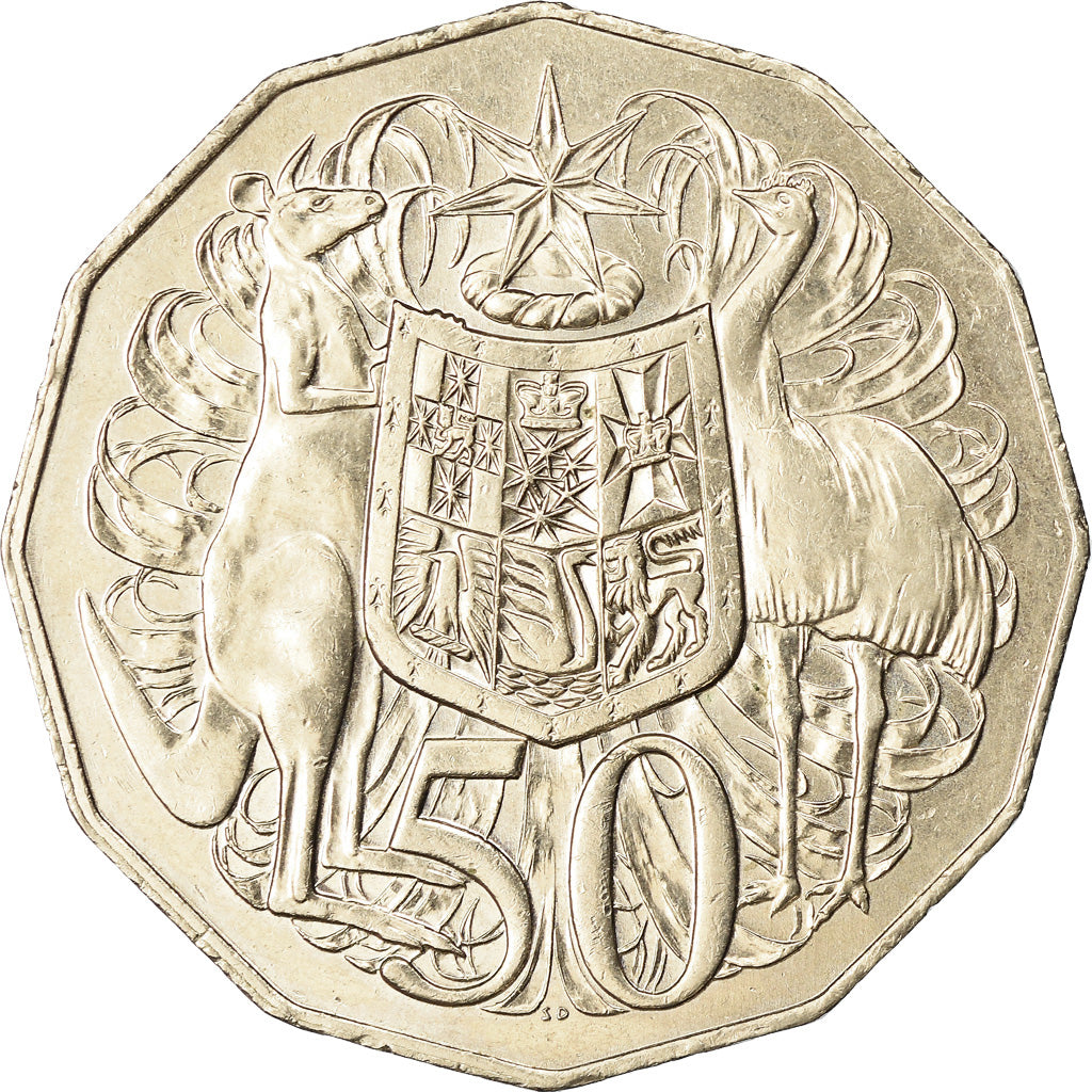 Monnaie, Australie, Elizabeth II, 50 Cents, 1999, TTB, Copper-nickel, KM:404