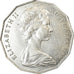 Coin, Australia, Elizabeth II, 50 Cents, 1981, EF(40-45), Copper-nickel, KM:72