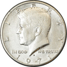 Moneta, Stati Uniti, Kennedy Half Dollar, Half Dollar, 1971, U.S. Mint, Denver