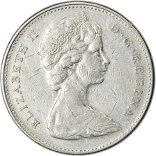 Coin, Canada, Elizabeth II, 5 Cents, 1965, Royal Canadian Mint, Ottawa