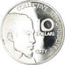 Coin, Guyana, 10 Dollars, 1978, Franklin Mint, BE, MS(65-70), Silver, KM:44a