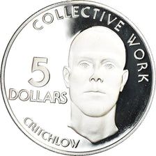 Moneta, Guyana, 5 Dollars, 1978, Franklin Mint, BE, FDC, Argento, KM:43a