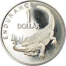 Coin, Guyana, Dollar, 1978, Franklin Mint, BE, MS(65-70), Copper-nickel, KM:42