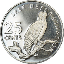 Moneta, Guyana, 25 Cents, 1978, Franklin Mint, BE, FDC, Rame-nichel, KM:40