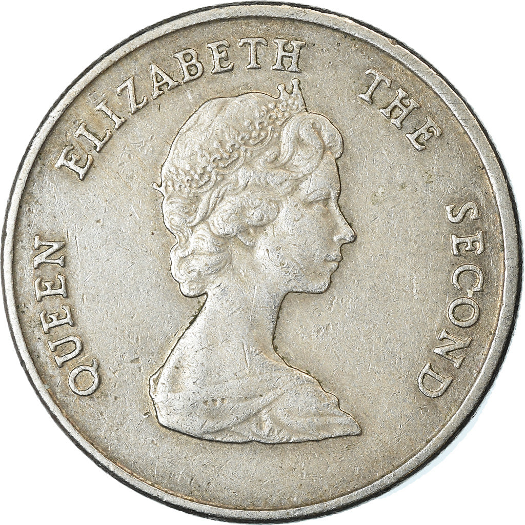 Moneta, Państwa Wschodnich Karaibów, Elizabeth II, 25 Cents, 2000, EF(40-45)
