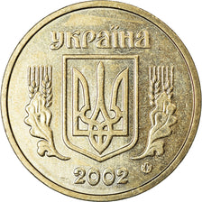 Monnaie, Ukraine, Hryvnia, 2002, Kyiv, TTB, Aluminum-Bronze, KM:8b.1