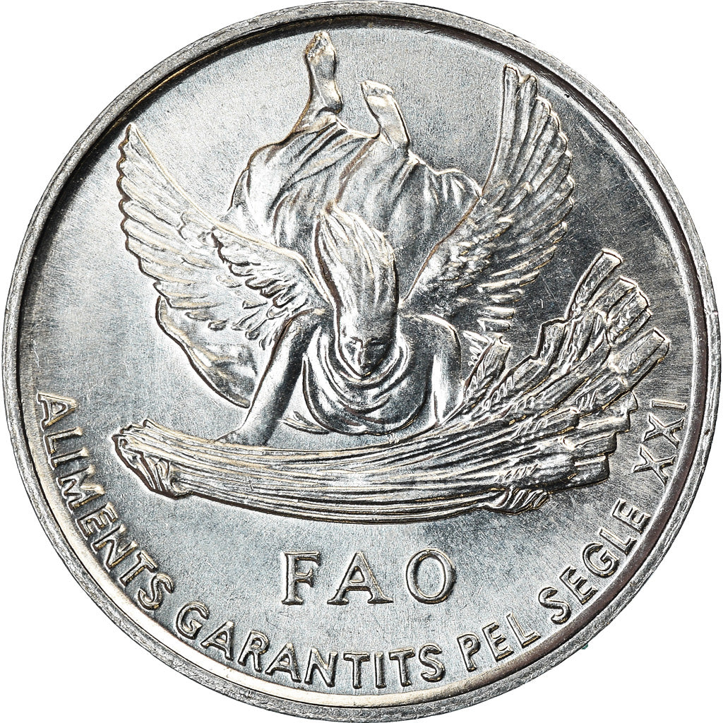 Coin, Andorra, Centim, 1999, AU(55-58), Aluminum, KM:171