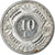 Munten, Nederlandse Antillen, Beatrix, 10 Cents, 2008, PR, Nickel Bonded Steel