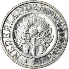 Coin, Netherlands Antilles, Beatrix, 10 Cents, 2003, AU(55-58), Nickel Bonded