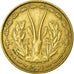 Coin, West African States, 25 Francs, 1971, EF(40-45), Aluminum-Bronze, KM:5