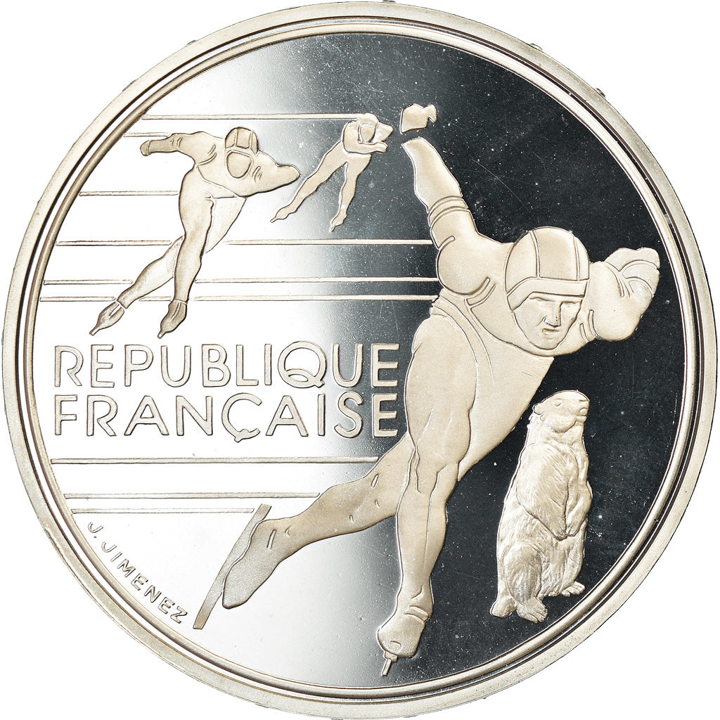 Coin, France, 100 Francs, 1990, BE, MS(65-70), Silver, KM:980, Gadoury:C7
