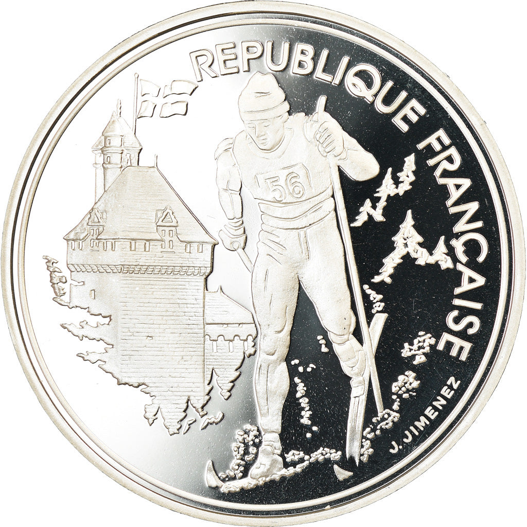 Coin, France, 100 Francs, 1991, BE, MS(65-70), Silver, KM:994, Gadoury:C18