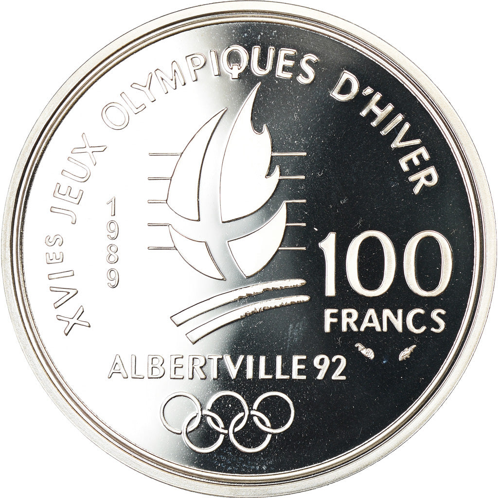 Coin, France, 100 Francs, 1989, BE, MS(65-70), Silver, KM:972, Gadoury:C3