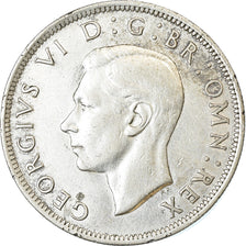 Coin, Great Britain, George VI, 1/2 Crown, 1942, EF(40-45), Silver, KM:856
