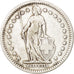 Svizzera, 2 Francs, 1903, Bern, MB, Argento, KM:21