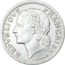 Coin, France, Lavrillier, 5 Francs, 1946, Beaumont - Le Roger, AU(50-53)