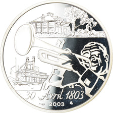 France, 1-1/2 Euro, 2003, BE, MS(65-70), Silver, KM:1336