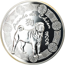 France, 1/4 Euro, 2006, BE, MS(65-70), Silver, KM:1415