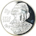 França, 1/4 Euro, Mozart, 2006, BU, MS(65-70), Prata, KM:2061