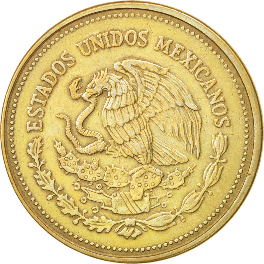 Mexico, 1000 Pesos, 1988, Mexico City, EF(40-45), Aluminum-Bronze, KM:536