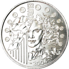 France, 1/4 Euro, 2004, BU, MS(65-70), Silver, KM:1390