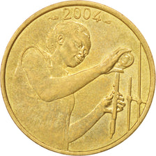 West African States, 25 Francs, 2004, AU(55-58), Aluminum-Bronze, KM:9