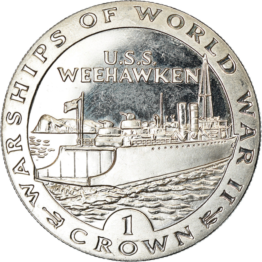 Coin, Gibraltar, Elizabeth II, Crown, 1993, AU(50-53), Silver, KM:116a