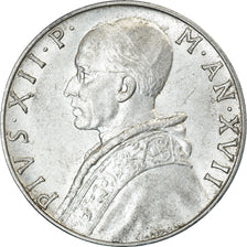 Monnaie, Cité du Vatican, Pius XII, 10 Lire, 1955, TTB, Aluminium, KM:52.1