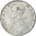 Moneta, PAŃSTWO WATYKAŃSKIE, Pius XII, 10 Lire, 1957, VF(20-25), Aluminium