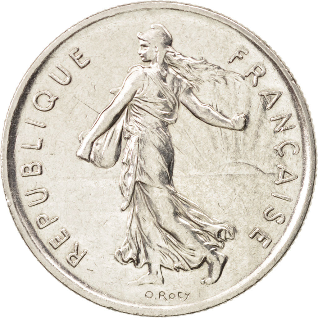 France, Semeuse, 5 Francs, 1994, Paris, SUP, Nickel, KM:926a.1, Gadoury 771