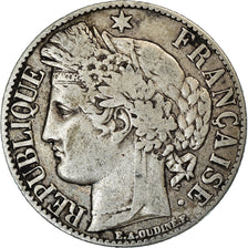 Münze, Frankreich, Cérès, Franc, 1887, Paris, S, Silber, KM:822.1