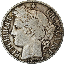 Coin, France, Cérès, Franc, 1894, Paris, VF(20-25), Silver, KM:822.1
