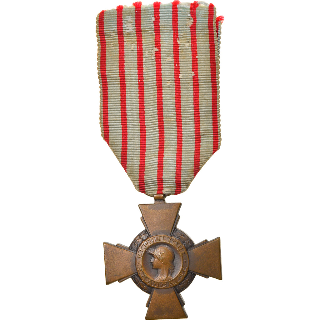 Francja, Croix du Combattant, Medal, 1939-1945, Bardzo dobra jakość, Pokryty