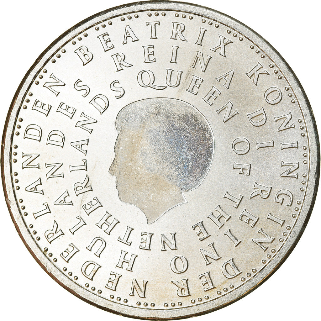 Netherlands, 5 Euro, 2004, BE, AU(50-53), Silver, KM:253