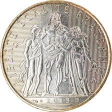 France, 10 Euro, 2013, MS(63), Silver, KM:2073